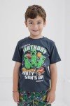 Minecraft Creeper Gray T-Shirt for Boys 7-8