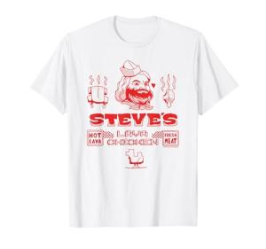 Minecraft Steve's Lava Chicken Restaurant Tee