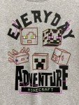 Minecraft Adventure Club Girls' Short Sleeve Tees - 4 Pack
