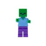 LEGO Minecraft Minifigure Combo: Steve, Alex & Zombie