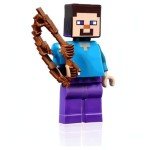 LEGO Minecraft Minifigure Combo: Steve, Alex & Zombie