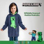 Minecraft Oversized Blanket Hoodie for Kids