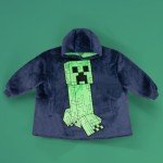 Minecraft Oversized Blanket Hoodie for Kids