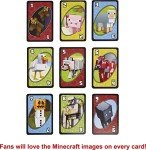 UNO Minecraft Card Game in Collectible Tin