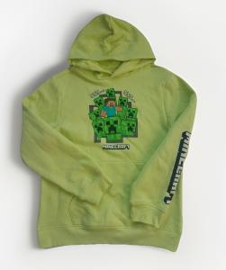 Minecraft Kids Hoodie - Lemon Lime Green, 2XL