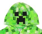 Minecraft Men's Creeper Fleece Bathrobe - One Size