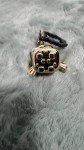 Minecraft Dungeons Baby Ghast Gold Keychain Collectible