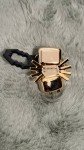 Minecraft Dungeons Baby Ghast Gold Keychain Collectible