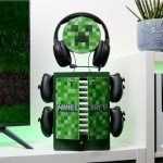 Minecraft Gaming Storage Stand & Accessory Organizer