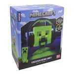 Minecraft Creeper Headphone Stand with LED Lights