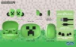 Minecraft Wireless Earbuds with Charging Case