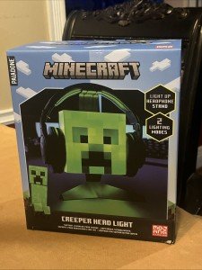 Minecraft Creeper Light-Up Gaming Headphones
