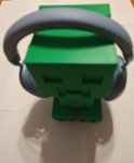 Minecraft Creeper Headphone Stand - 3D Printed