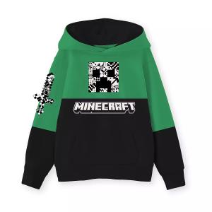 Minecraft Creeper Fleece Hoodie for Kids