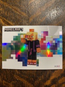2024 Panini Minecraft Color Blast Trading Card #4