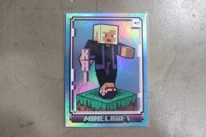 2024 Panini Minecraft Kai Blue Chrome Card
