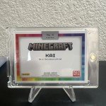 Ultra Rare Panini Minecraft Kai ColorBlast Figure
