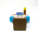 Minecraft Steve Action Figure with Light-Up Torch