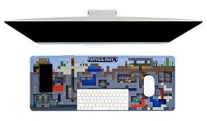 Minecraft Mining World Large Non-Slip Gaming Mouse Pad