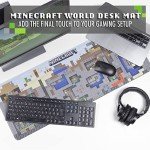 Minecraft Mining World Large Non-Slip Gaming Mouse Pad