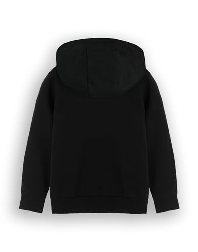 Minecraft Boys Black Graphic Hoodie for Gamers