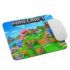 Minecraft Steve Mouse Pad - 9.5x7.75 Inch