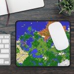 Minecraft Map Gaming Mouse Pad for Gamers