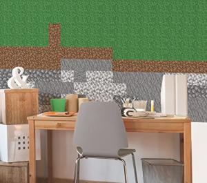 Minecraft Block Strips Peel and Stick Wall Decals