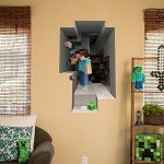 JINX Minecraft Removable Wall Cling for Kids