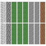 Minecraft Block Strips Peel and Stick Wall Decals