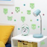 Minecraft Glow in the Dark Wall Decals for Kids