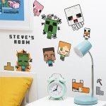Personalized Minecraft Wall Decals for Kids' Rooms