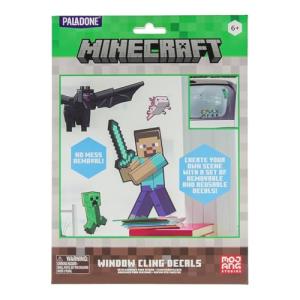 Minecraft Window Cling Decals for Gamer Decor