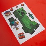 Minecraft Wall Clings: 50+ Vinyl Stickers & Decals