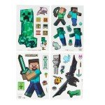 Minecraft Window Cling Decals for Gamer Decor