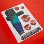 Minecraft Wall Clings: 50+ Vinyl Stickers & Decals