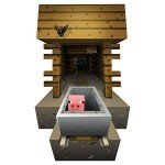 JINX Minecraft Mineshaft Wall Decal for Kids