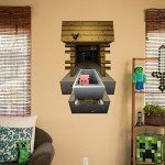 JINX Minecraft Mineshaft Wall Decal for Kids