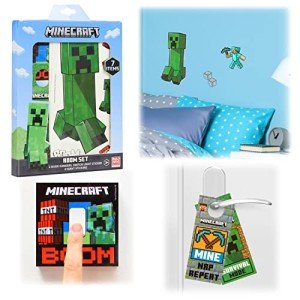 Minecraft Reusable Wall Stickers for Kids' Rooms
