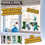 Minecraft Reusable Wall Stickers for Kids' Rooms