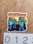 Minecraft Zombie Sticker - Fun Video Game Decal