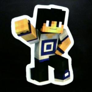 Minecraft Sticker Boy Character Skin Pack