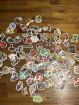 100 Minecraft-Themed Sticker Decals Set