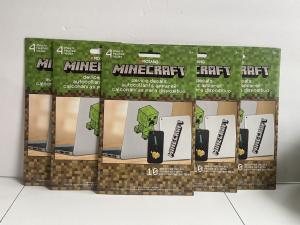 Minecraft Decal Sticker Set - 5 Pack Collection