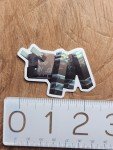 Minecraft Bull Sticker - Fun Decal for Fans