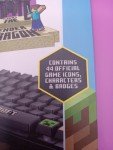Minecraft Reusable Waterproof Desktop Decals - 44 Pieces