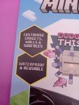Minecraft Reusable Waterproof Desktop Decals - 44 Pieces