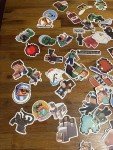 100 Minecraft-Themed Sticker Decals Set
