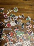 100 Minecraft-Themed Sticker Decals Set