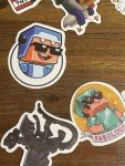 100 Minecraft-Themed Sticker Decals Set